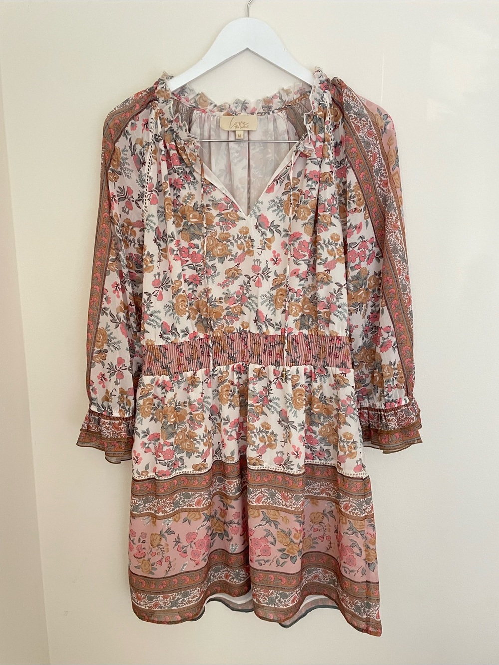 Anthropologie Love the Label Euphoria Boho Dress Size Medium